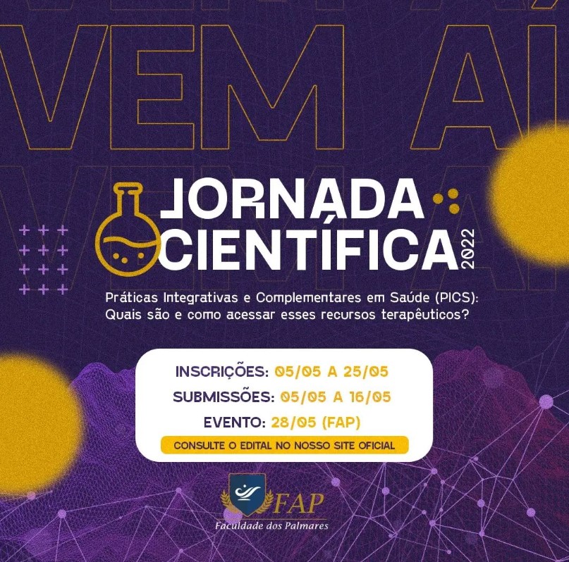 Leia mais sobre o artigo Jornada Científica 2022